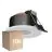 Fordelspakning 10x Ledvance LED Spot Combo Aluminium Svart 6W 600lm 60D - 927-930-940 CCT | 82mm - Utskjæring 68mm - IP65 - Dimbar