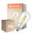 Fordelspakning 10x Ledvance Classic LED Edison E27 Pære Filament Klar 3.8W 806lm - 827 Ekstra Varm Hvit | Erstatter 60W
