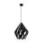 Eglo Pendel Lampe Carlton 5 Stål Svart | IP20 - Egnet for 1x E27 
