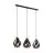 Eglo Pendel Lampe Carlton 1 Svart, Kobber | Egnet for 3x E27