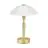 Eglo Bordlampe Solo 1 Stål Gull Hvit | IP20 - Egnet for 1x E14 