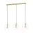 Eglo Pendel Lampe Manizales Stål Gull | IP20 - Egnet for 3x E27 