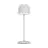 Eglo Bordlampe Mannera Aluminium Grå 2W 200lm - 830 Varm Hvit | IP54 - Touch Dimbar - USB-C