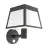 Eglo Veggbelysning Altilia Solar Svart 7W 800lm - 830 Varm Hvit | IP65 - Bevegelsessensor