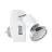 Eglo Veggbelysning Mini 4 Lamp med Stikkontakt Hvit Krom 2.8W 250lm - 820-830 Innstillbar Hvit | IP20 - Inkl. 1x GU10