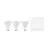 Fordelspakning 3x Eglo LED Spot GU10 4.9W 420lm - 827-865 Innstillbar Hvit + RGB | Zigbee Dimbar - Erstatter 40W