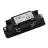 3 Phase straight connector electic - svart