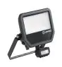 Ledvance LED Flomlys Aluminium Svart 41W 6000lm 100D - 840 Kald Hvit | IP65 - Bevegelses- Og Lyssensor - Symmetrisk