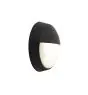 Ansell LED vegg - taklampe Helder Rund Øyelokk svart 12W 1058lm - 830-840-865 CCT | 215mm - IP54 