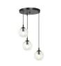 Emibig Pendel Lampe Cosmo Stål Svart | Egnet for 3x E14 - Max 10W