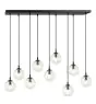 Emibig Pendel Lampe Cosmo Stål Svart | Egnet for 9x E14 - Max 10W