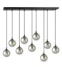 Emibig Pendel Lampe Cosmo Stål Svart | Egnet for 9x E14 - Max 10W