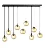 Emibig Pendel Lampe Cosmo Stål Svart | Egnet for 9x E14 - Max 10W