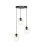 Emibig Pendel Lampe Istar Stål Svart | Egnet for 3x E27 - Max 10W