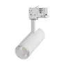 Noxion LED Tracklight 3-Fase Ecowhite Aluminium Hvit 10W 920lm 36D - 840 Kald Hvit