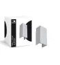 D'Lite Veggbelysning Aurora Sølv Up & Down 6.5W 500lm - 830-840 CCT | IP54