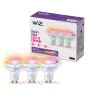 Fordelspakning 3x WiZ Smart LED Spot GU10 PAR16 5W 400lm 36D | Beste Fargegjengivelse - Dimbar - Erstatter 50W