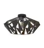Eglo Taklampe Carlton 6 Stål Svart Kobber | IP20 - Egnet for 1x E27 