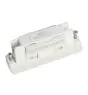 3 Phase straight connector electic - hvit