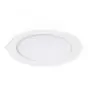 Noxion LED Downlight Slim V2.0 20W 2000lm 120D - 840 Kald Hvit | 225mm - Utskjæring 200mm - IP44 