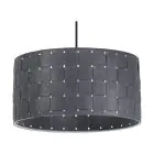 Ledvance Decor Felt Weaving Pendel Lampe 380 Mørk Grå | Egnet for E27