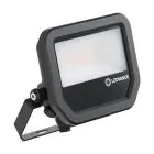 Ledvance LED Flomlys Aluminium Svart 17W 2400lm 100D - 840 Kald Hvit | IP66 - Symmetrisk