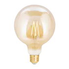 WiZ Smart LED E27 Globe Filament Rav 125mm 6.5W 720lm - 820-845 Innstillbar Hvit | Dimbar - Erstatter 50W