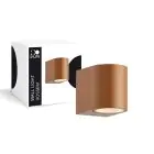 D'Lite Veggbelysning Vossem Bronze| IP54 - Egnet for 1x GU10 