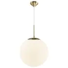 Nordlux Grant Pendel Lampe Glass Gull | Egnet for E27