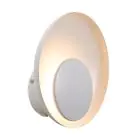 Nordlux Marsi Veggbelysning Metall og PMMA Hvit 7W 260lm - 830 Varm Hvit | 3-Trinn Dimbar