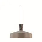Nordlux Elvas Marble Pendel Lampe Metall Brun | Egnet for 1x E27