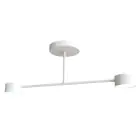 Emibig Taklampe Halo Stål Hvit | Egnet for 2x GX53 - Max 8W