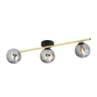 Emibig Taklampe Splendi Stål Svart | Egnet for 3x E14 - Max 10W