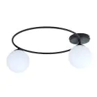 Emibig Taklampe Sopra Stål Svart | Egnet for 2x E14 - Max 10W