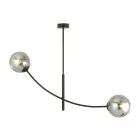 Emibig Taklampe Hunter Stål Svart | Egnet for 2x E14 - Max 10W