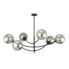 Emibig Taklampe Hunter Stål Svart | Egnet for 6x E14 - Max 10W