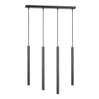 Emibig Pendel Lampe Selter Stål Svart | Egnet for 4x G9 - Max 8W