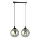 Emibig Pendel Lampe Cosmo Stål Svart | Egnet for 2x E14 - Max 10W