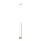 Emibig Pendel Lampe Kibo Stål Hvit | Egnet for 1x GU10 - Max 10W