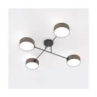 Emibig Taklampe Maga Stål Brun | Egnet for 4x E14 - Max 10W