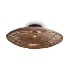 Good&Mojo Taklampe Tanami Rattan Brun | Egnet for 1x E27 