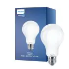 Philips Classic LED Pære E27 Pære matt 13W 2000lm - 840 kald hvit | erstatter 120W