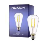 Noxion Lucent LED E27 Pære filament klar 4W 470lm - 827 ekstra varm hvit | erstatter 40W