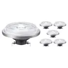 Fordelspakning 6x Philips MASTER LED Spot G53 AR111 14.8W 950lm 45D - 940 Kald Hvit | Beste Fargegjengivelse - Dimbar - Erstatter 75W