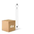 Fordelspakning 4x Osram LED Line S19 9W 830lm - 827 Ekstra Varm Hvit | Erstatter 60W