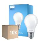 Fordelspakning 10x Philips Corepro LED Pære E27 Pære matt 8.5W 1055lm - 827 ekstra varm hvit | erstatter 75W
