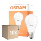 Fordelspakning 10x Osram Parathom LED Star E27 Pære matt 8.5W 806lm - 827 ekstra varm hvit | erstatter 60W