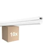Fordelspakning 10x Ledvance LED Lyslister Linear Kompakt High Output 10W 1000lm - 830 Varm Hvit | 60cm