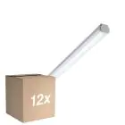 Fordelspakning 12x Philips LED Lyslister Vanntett WT060C 20W 2500lm - 840 Kald Hvit | 120cm
