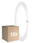 Fordelspakning 10x Osram LED Lysrør T9 Rund (EM/Mains) 18.3W 2000lm - 830 Varm Hvit | Erstatter 32W